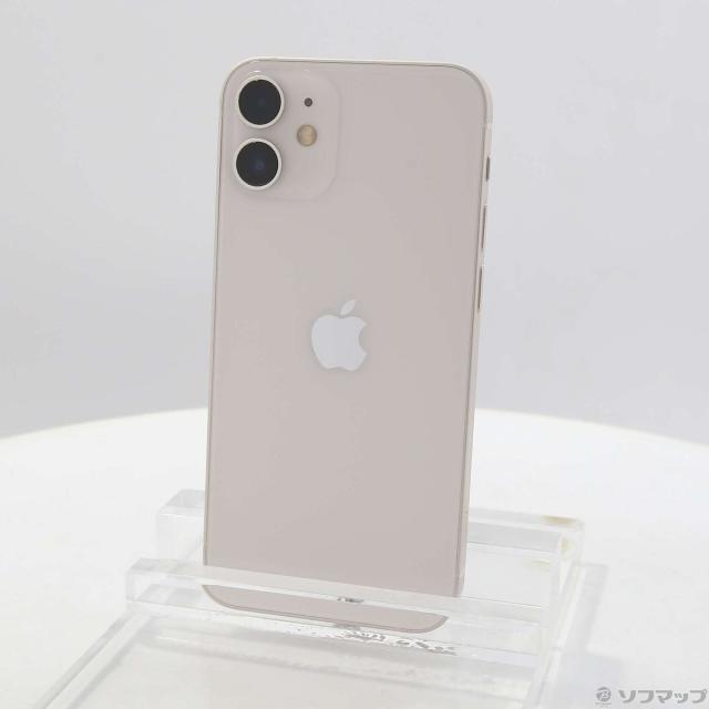 (中古)Apple iPhone12 mini 64GB ホワイト MGA63J/A SIMフリー(198-ud)の通販は