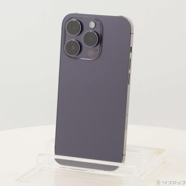 (中古)Apple iPhone14 Pro 256GB ディープパープル MQ1E3J/A SIMフリー(349-ud)の通販は携帯電話本体
