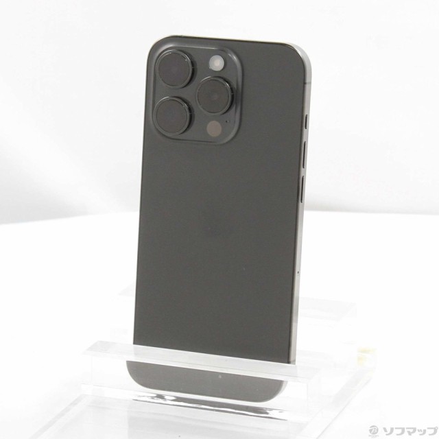 (中古)Apple iPhone15 Pro 256GB ブラックチタニウム MTUC3J/A SIMフリー(305-ud)の通販は