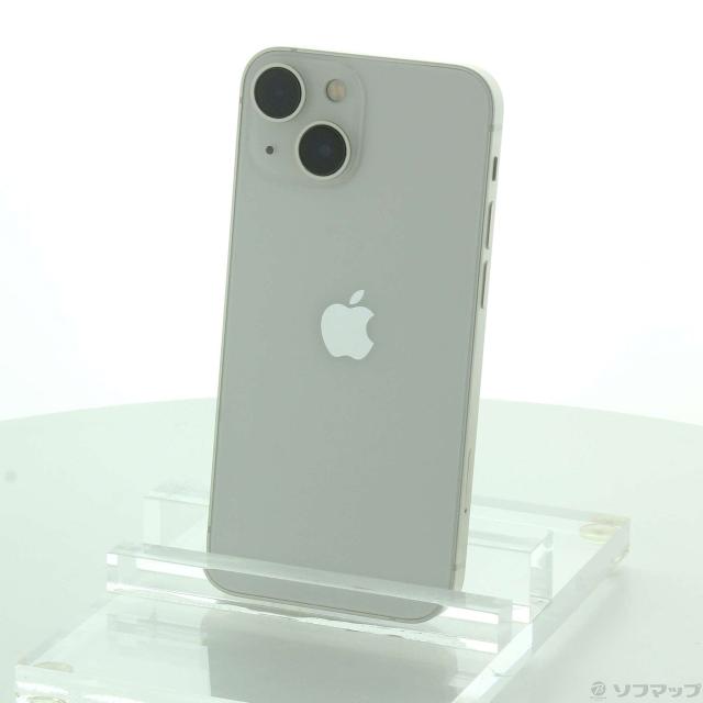中古)Apple iPhone13 mini 128GB スターライト MLJE3J/A SIMフリー(295-ud)