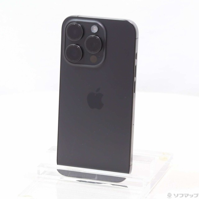 (中古)Apple iPhone15 Pro 128GB ブラックチタニウム MTU73J/A SIMフリー(262-ud)