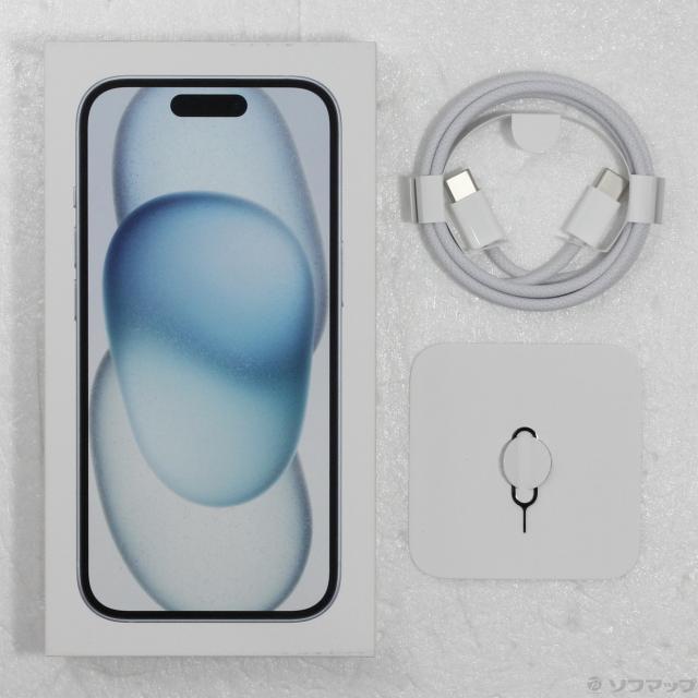 (中古)Apple iPhone15 128GB ブルー MTML3J/A SIMフリー(258-ud)の通販は