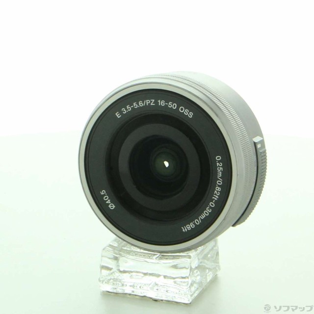 (中古)SONY E PZ 16-50mm F3.5-5.6 OSS SELP1650 (Eレンズ) シルバー(262-ud)