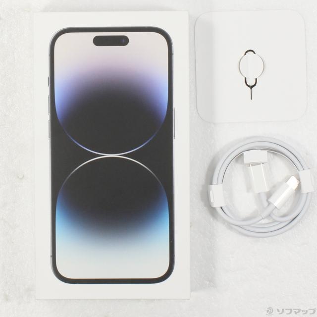 (中古)Apple iPhone14 Pro 256GB スペースブラック MQ0Q3J/A SIMフリー(377-ud)の通販は