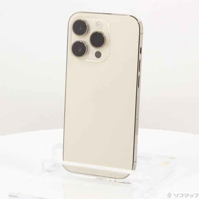 (中古)Apple iPhone14 Pro 512GB ゴールド MQ223J/A SIMフリー(258-ud)の通販は