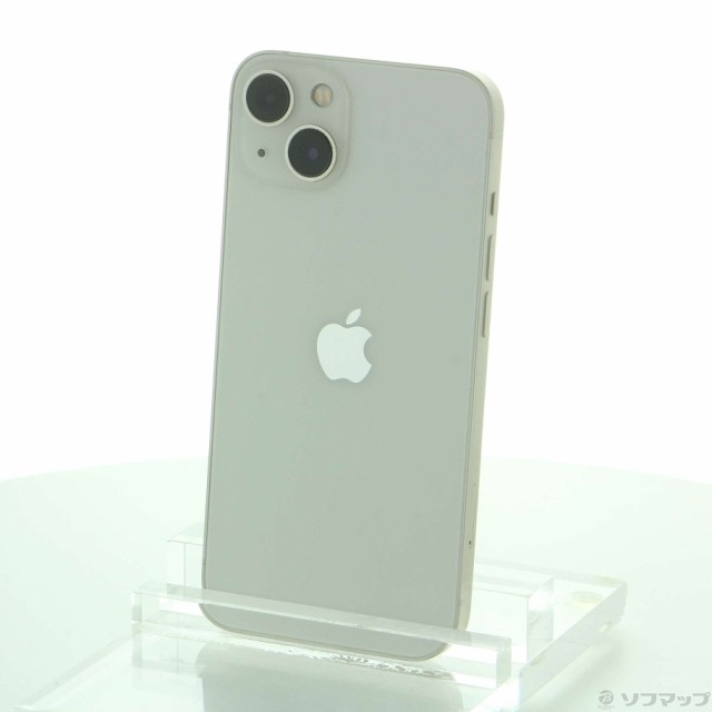 (中古)Apple iPhone13 128GB スターライト MLND3J/A SIMフリー(297-ud)