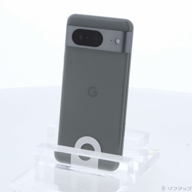 (中古)GOOGLE Google Pixel 8 128GB ヘーゼル GA048 au SIMフリー(368-ud)