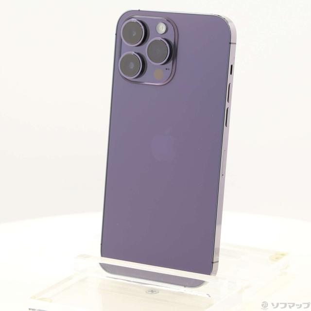 (中古)Apple iPhone14 Pro Max 256GB ディープパープル MQ9E3J/A SIMフリー(371-ud)の通販は