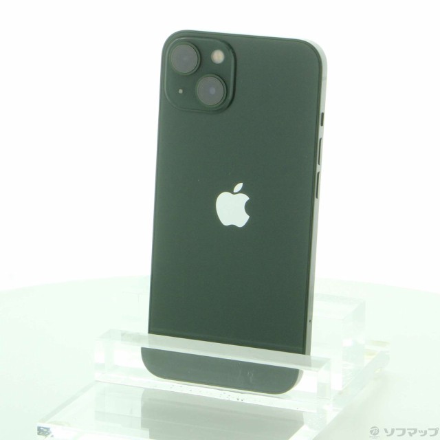 (中古)Apple (展示品) iPhone13 128GB グリーン MNGG3J/A SIMフリー(262-ud)