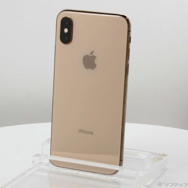 (中古)Apple iPhoneXS 64GB ゴールド MTAY2J/A SIMフリー(196-ud)の通販は