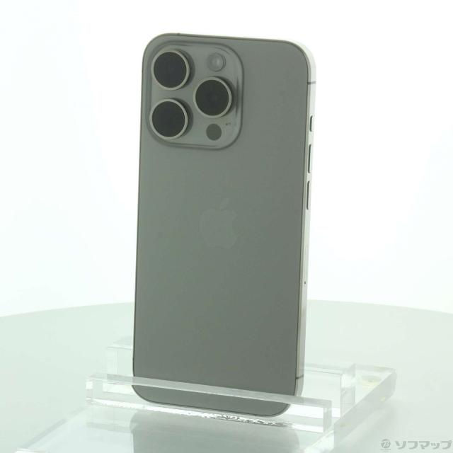 (中古)Apple iPhone15 Pro 256GB ナチュラルチタニウム MTUF3J/A SIMフリー(305-ud)の通販は 86,477円