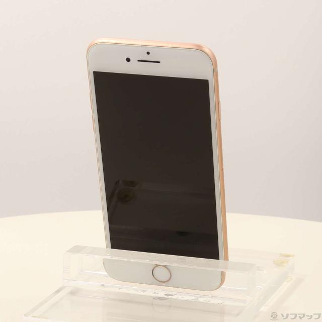 (中古)Apple iPhone8 64GB ゴールド MQ7A2J/A SIMフリー(371-ud)の通販は