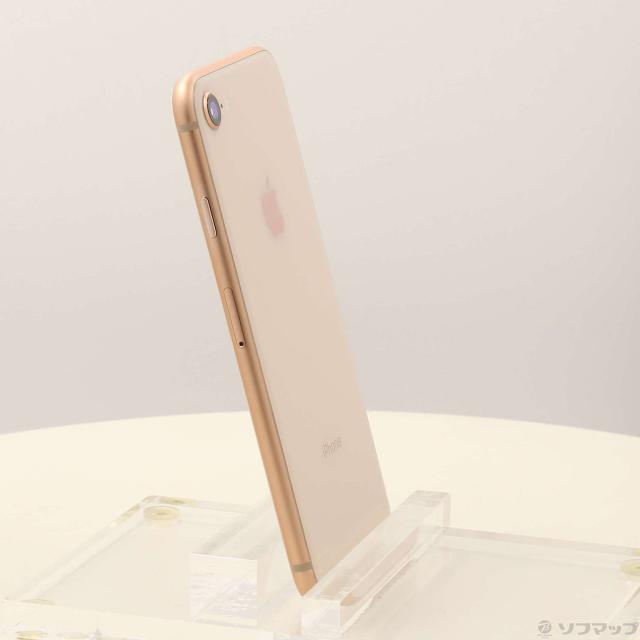 (中古)Apple iPhone8 64GB ゴールド MQ7A2J/A SIMフリー(371-ud)の通販は