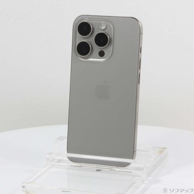 iPhone15 Pro[256GB] SIMフリー MTUC3J ブラックチタニウム