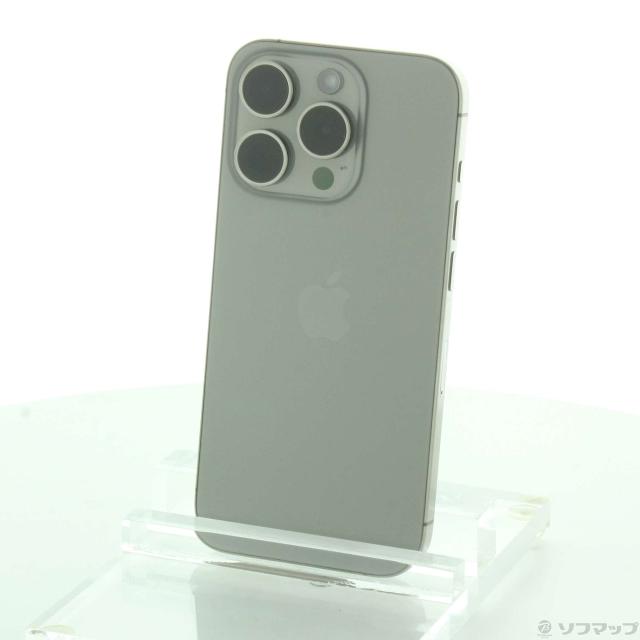 (中古)Apple iPhone15 Pro 128GB ナチュラルチタニウム MTU93J/A SIMフリー(349-ud)の通販は
