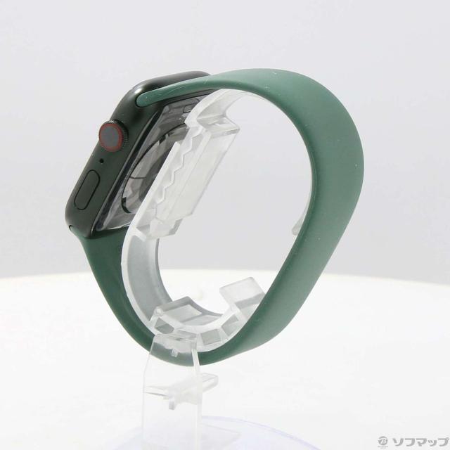 Apple Watch 7 良い GPSモデル 45mm グリーン付属品あり動作良好 Apple