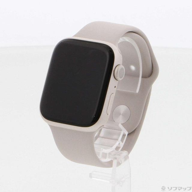 Apple Watch series7 45mm スターライトカラー セルラー Amazon