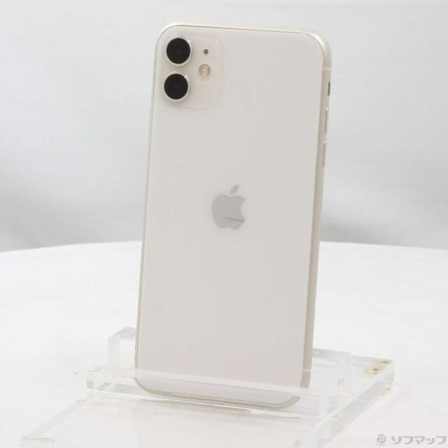 (中古)Apple iPhone11 64GB ホワイト NWLU2J/A SIMフリー(349-ud)の通販は 22,945円