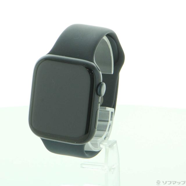 中古)Apple Apple Watch Series 8 GPS 45mm ミッドナイトアルミニウム 