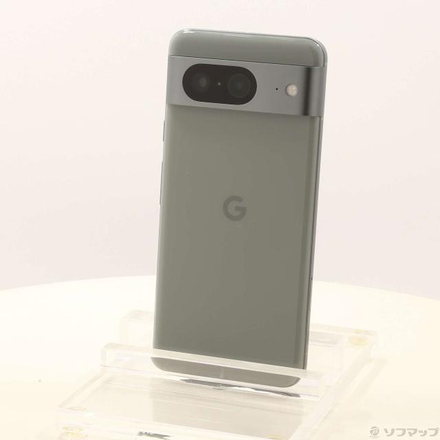 中古)GOOGLE Google Pixel 8 128GB ヘーゼル GZPF0 SIMフリー(381-ud 