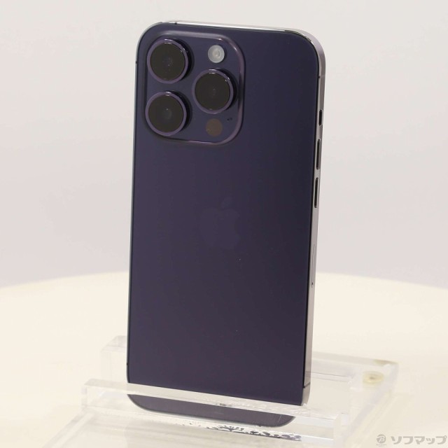 (中古)Apple iPhone14 Pro 256GB ディープパープル MQ1E3J/A SIMフリー(269-ud)の通販は