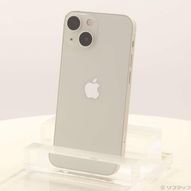 (中古)Apple iPhone13 mini 256GB スターライト MLJK3J/A SIMフリー(258-ud)の通販は