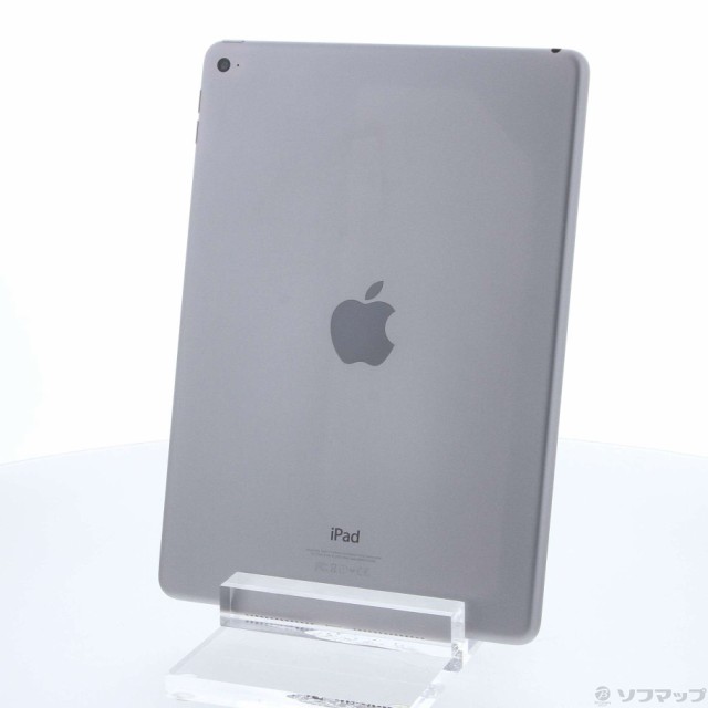 (中古)Apple iPad Air 2 64GB スペースグレイ MGKL2J/A Wi-Fi(258-ud)