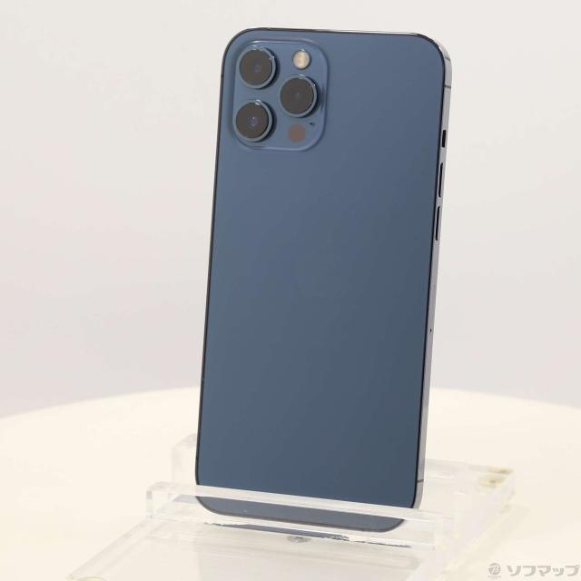 未使用　iPhone 12  Pro 256 GB SIMフリー　ブルー　本体 iPhone 12 Pro Max パシフィックブルー 256GB（中古)Apple