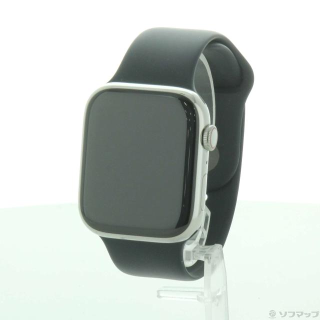 中古)Apple Apple Watch Series 7 GPS + Cellular 45mm シルバー 中古)Apple Apple Watch Series 7 GPS + Cellular 45mm シルバー