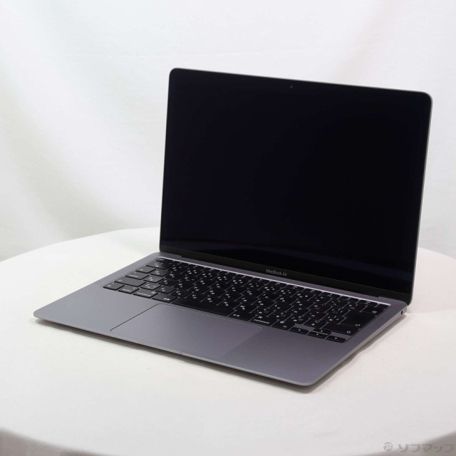 (中古)MacBook Air 13.3-inch Late 2020 MGN63J/A M1 8コアCPU_7コアGPU 8GB SSD256GB スペースグレイ (12.6 Monterey)(262-ud)