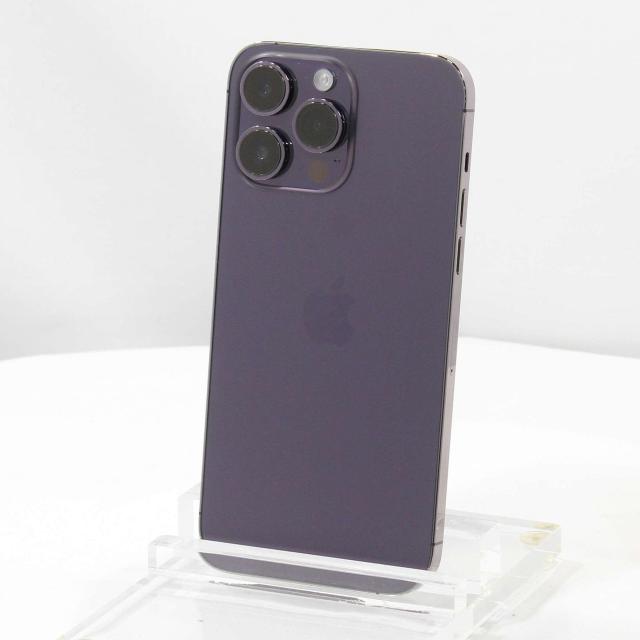 (中古)Apple iPhone14 Pro Max 512GB ディープパープル MQ9J3J/A SIMフリー(349-ud)の通販は