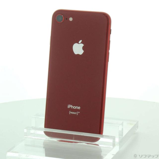 (中古)Apple iPhone8 64GB プロダクトレッド MRRY2J/A SIMフリー(305-ud)の通販は