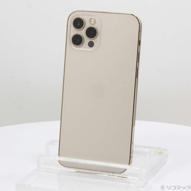 中古)Apple iPhone12 Pro 256GB ゴールド MGMC3J/A SIMフリー