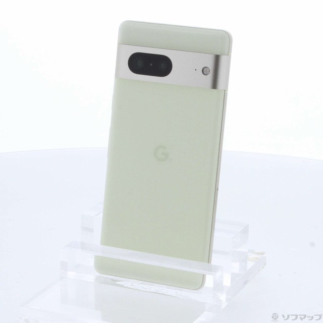 (中古)GOOGLE Google Pixel 7 128GB Lemongrass G03Z5 SIMフリー(258-ud)