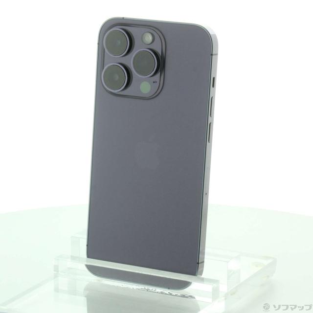 (中古)Apple iPhone14 Pro 128GB ディープパープル MQ0F3J/A SIMフリー(262-ud)の通販は 113,680円