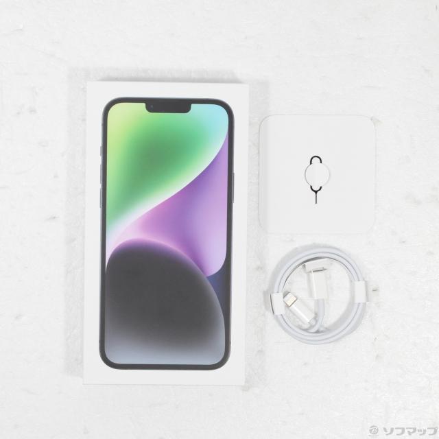 iPhone14 Plus/256GB/ミッドナイト/ 外箱有り iPhone 14 Plus 256GB - ミッドナイトー（SIMフリー）[整備済