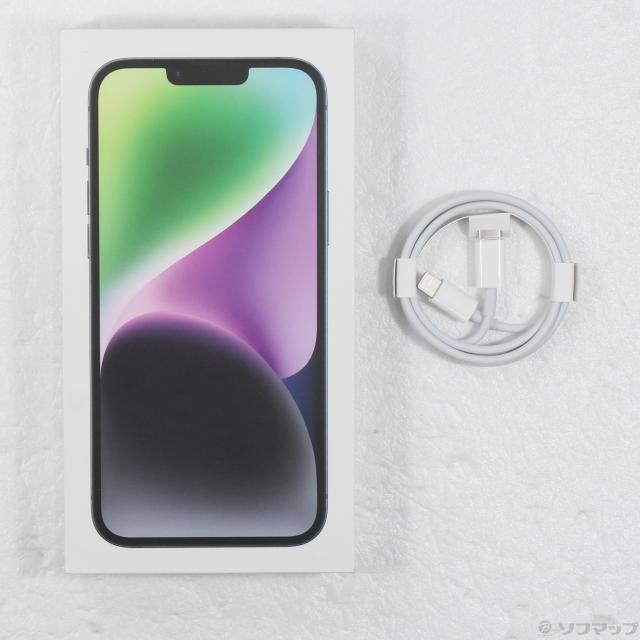 中古)Apple iPhone14 Plus 256GB ミッドナイト MQ4J3J/A SIM