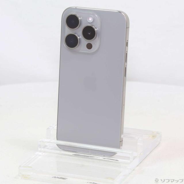 (中古)Apple iPhone15 Pro 128GB ナチュラルチタニウム MTU93J/A SIMフリー(262-ud)の通販は