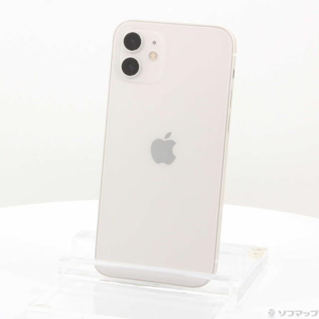(中古)Apple iPhone12 64GB ホワイト MGHP3J/A SIMフリー(262-ud)