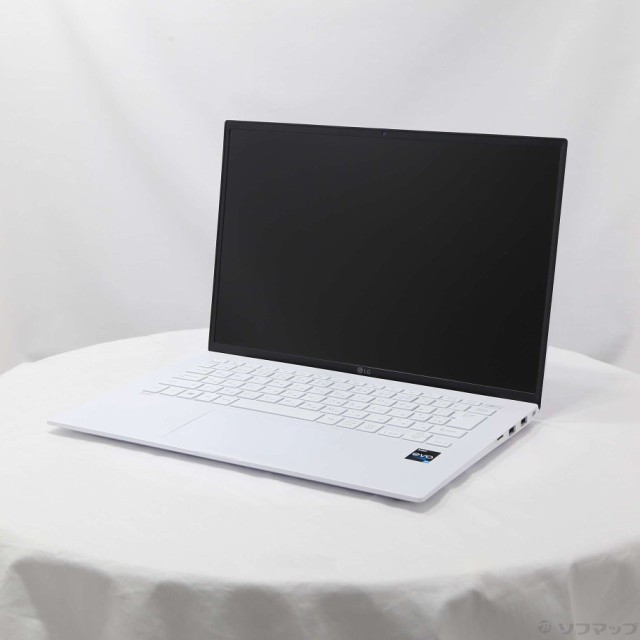 (中古)LG (展示品) LG gram 14 14ZB90R-MR54J1 スノーホワイト(258-ud)