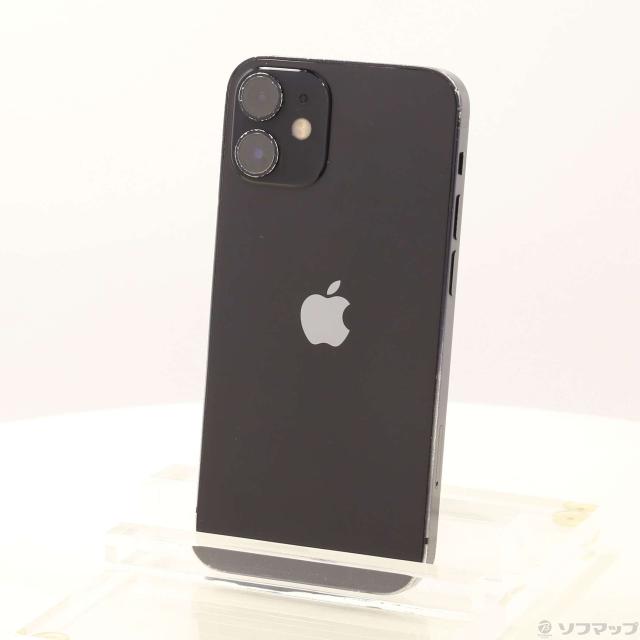 中古)Apple iPhone12 mini 128GB ブラック MGDJ3J/A SIMフリー 