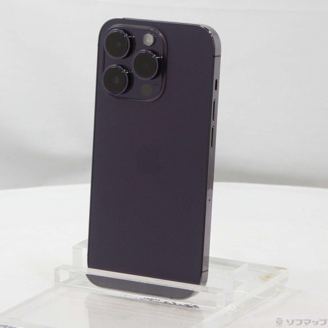 (中古)Apple iPhone14 Pro 256GB ディープパープル MQ1E3J/A SIMフリー(258-ud)の通販は