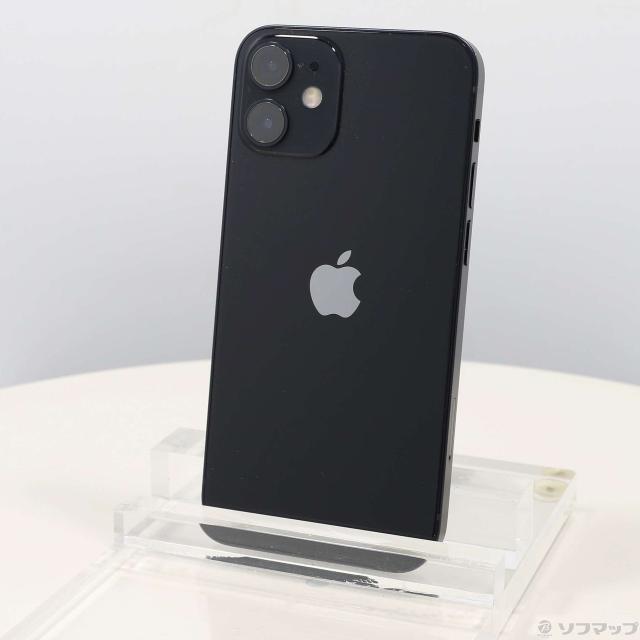 (中古)Apple iPhone12 mini 64GB ブラック MGA03J/A SIMフリー(348-ud)の通販は