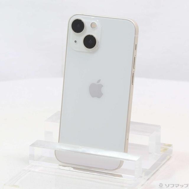 中古)Apple iPhone13 mini 128GB スターライト MLJE3J/A SIMフリー 