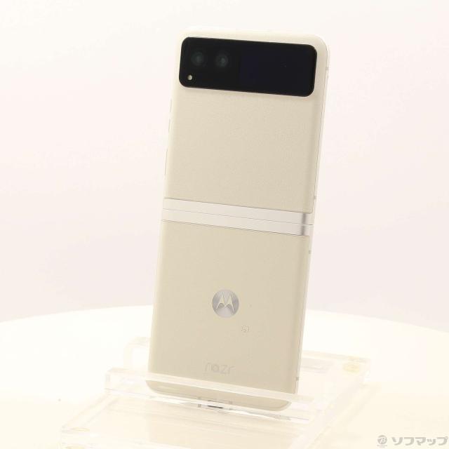 中古)Motorola motorola razr 40 256GB バニラクリーム 中古)Motorola motorola razr 40 256GB バニラクリーム