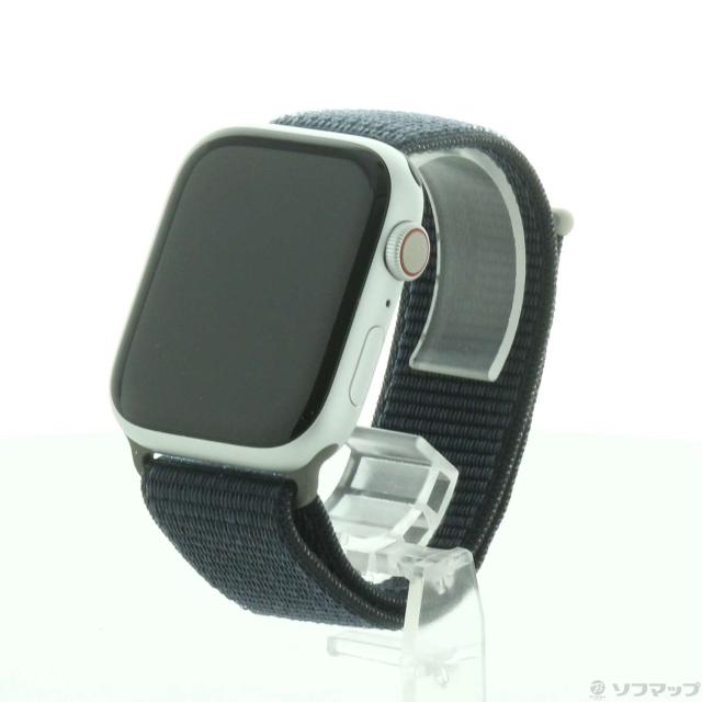 中古)Apple Apple Watch Series 9 GPS + Cellular 45mm シルバー 中古)Apple Apple Watch Series 9 GPS + Cellular 45mm シルバー