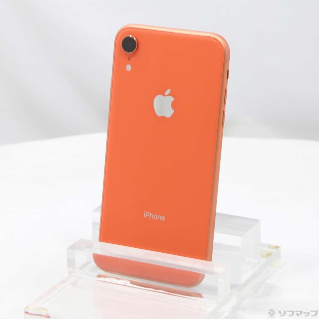 iPhone XR コーラル128GB SIMフリー