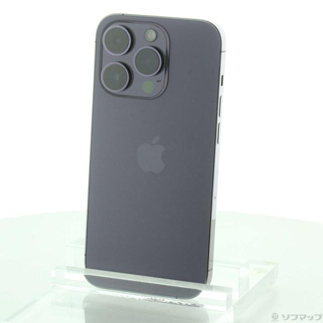 (中古)Apple iPhone14 Pro 256GB ディープパープル MQ1E3J/A SIMフリー(377-ud)の通販は