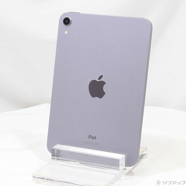 (中古)Apple iPad mini 第6世代 256GB パープル MK7X3J/A Wi-Fi(368-ud)の通販は