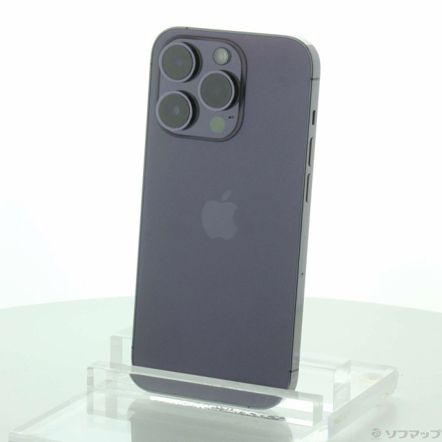 (中古)Apple iPhone14 Pro 128GB ディープパープル MQ0F3J/A SIMフリー(262-ud)の通販は